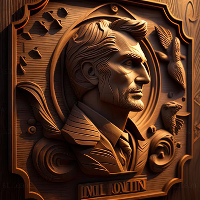 3D model st Booker DeWitt BioShock Infinite (STL)